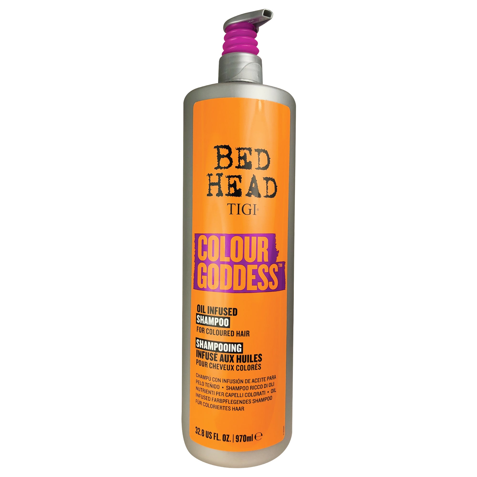 TIGI Bed Head Colour Goddess Oil Infused Shampoo 32.8 oz For Coloured Hair
